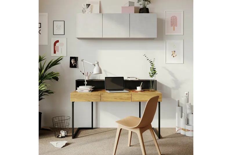 Rathmore Highboard Ljusgrå - Förvaring - Skåp - Förvaringsskåp