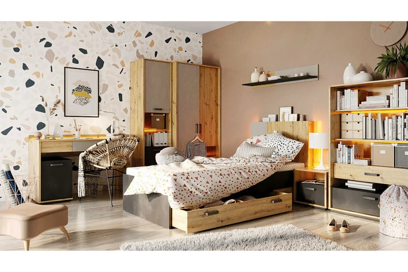 Rathmore Highboard - Svart - Förvaring - Skåp - Förvaringsskåp
