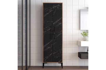 Retzow Highboard 60x35 cm - Mörkbrun/Svart - Förvaring - Skåp - Förvaringsskåp