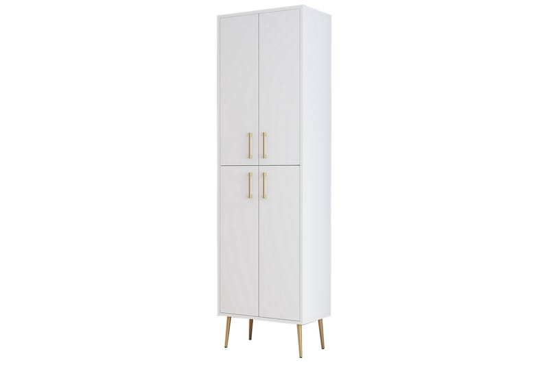 Retzow Highboard - Guld/Vit - Förvaring - Skåp - Förvaringsskåp