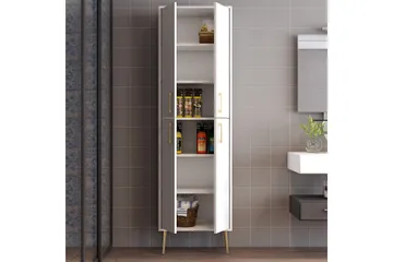 Retzow Highboard - Guld/Vit - Förvaring - Skåp - Förvaringsskåp