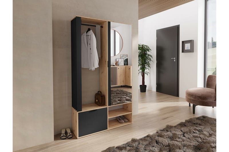 Rosehall Highboard - Svart - Förvaring - Skåp - Förvaringsskåp