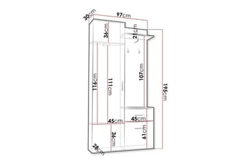 Rosehall Highboard - Förvaring - Skåp - Förvaringsskåp