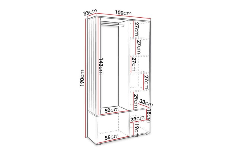 Rosehall Highboard - Förvaring - Skåp - Förvaringsskåp