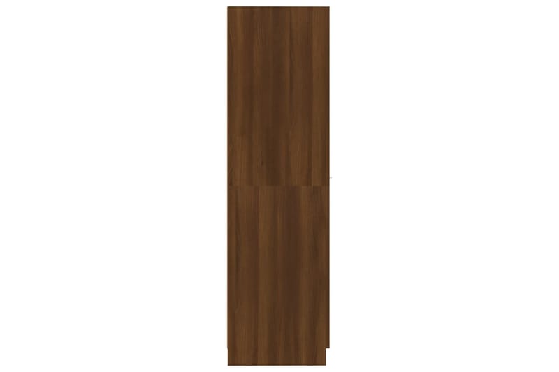 beBasic Apoteksskåp brun ek 30x42,5x150 cm konstruerat trä - Brown - Medicinskåp
