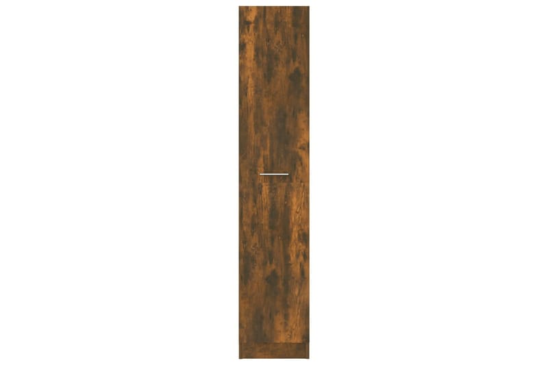 beBasic Apoteksskåp rökfärgad ek 30x42,5x150 cm konstruerat trä - Brown - Medicinskåp
