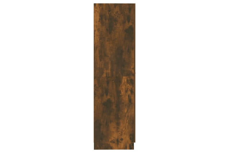 beBasic Apoteksskåp rökfärgad ek 30x42,5x150 cm konstruerat trä - Brown - Medicinskåp