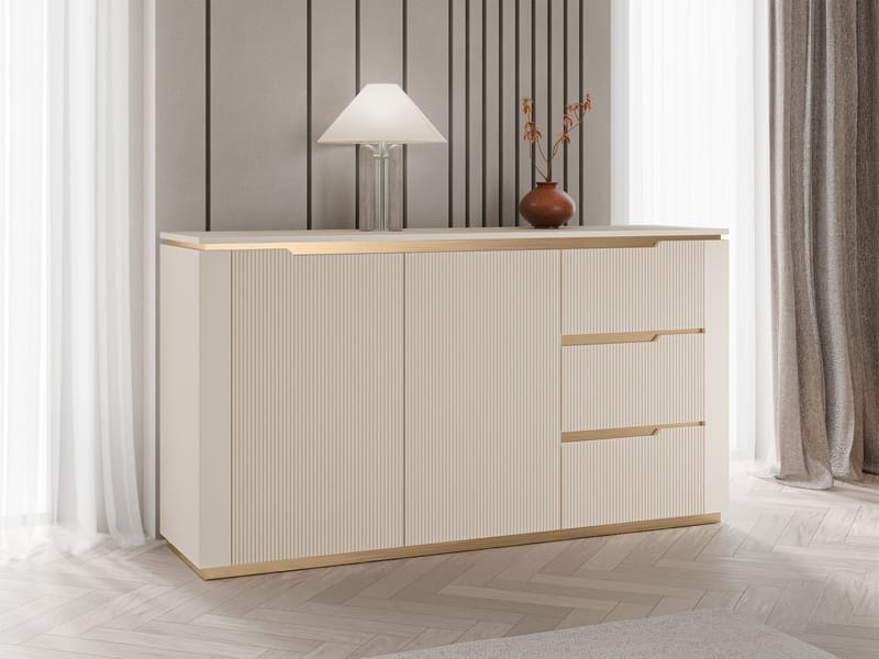 Hilafin Skänk i Trä - Offwhite - Förvaring - Förvaringsmöbler - Sideboard & skänk