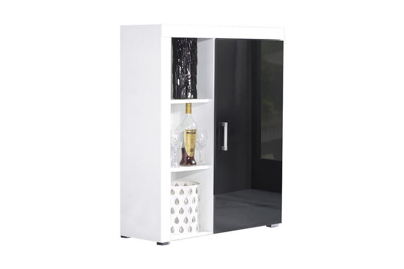 Samba Förvaringsskåp 90x35x114 cm Black - Förvaring - Skåp - Förvaringsskåp