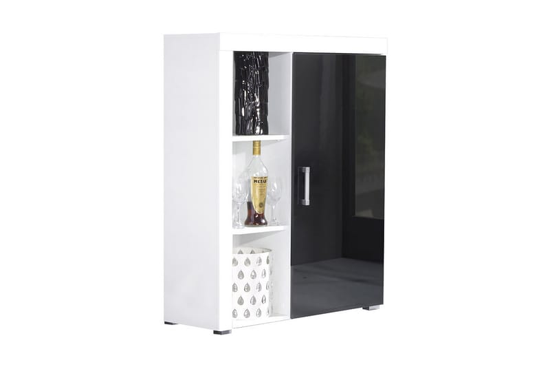 Samba Förvaringsskåp 90x35x114 cm - Vit - Förvaring - Skåp - Förvaringsskåp