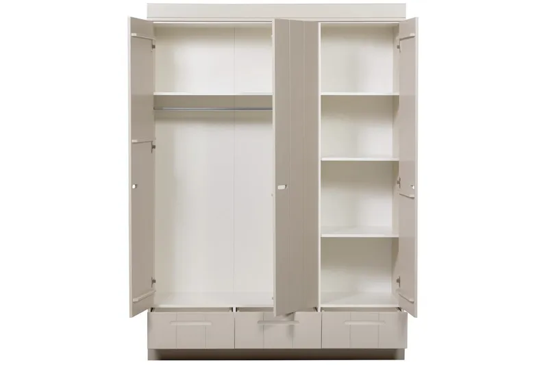 Skåp Connect 3-dörrar - Beige - Förvaring - Skåp - Förvaringsskåp - Småfacksskåp