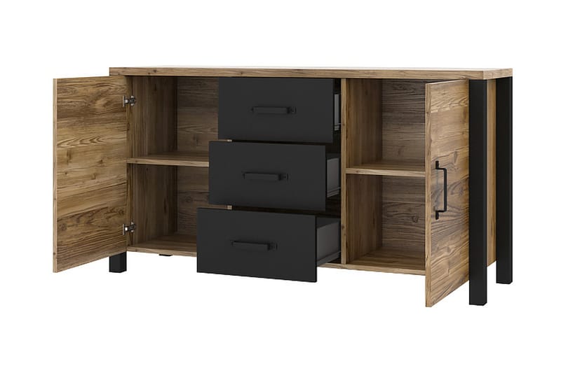 Skarebol Skåp - Svart/Trä/Natur - Förvaring - Skåp - Förvaringsskåp