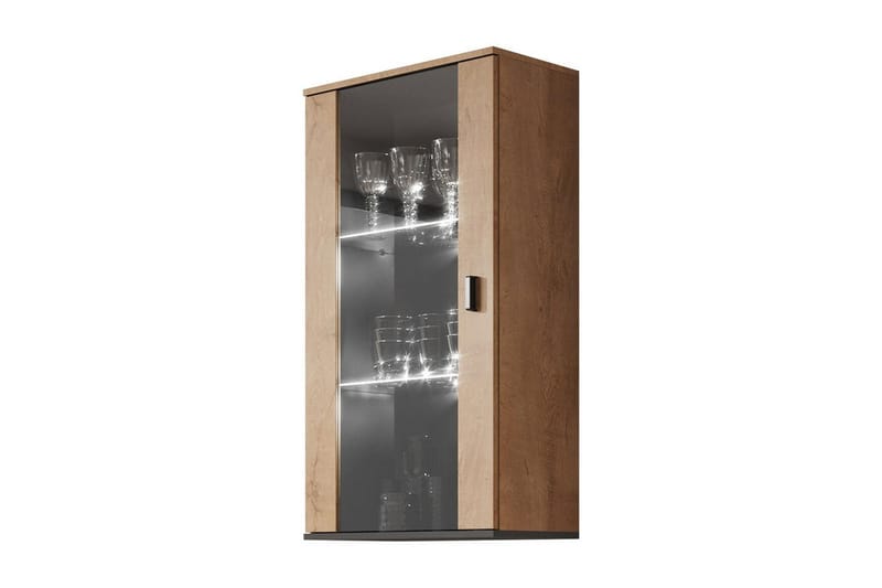 Soho Skåp 29x60 cm - Ek/Svart - Förvaring - Skåp - Förvaringsskåp