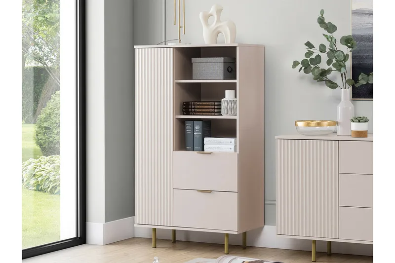 Staffin Highboard - Cashmere - Förvaring - Skåp - Förvaringsskåp
