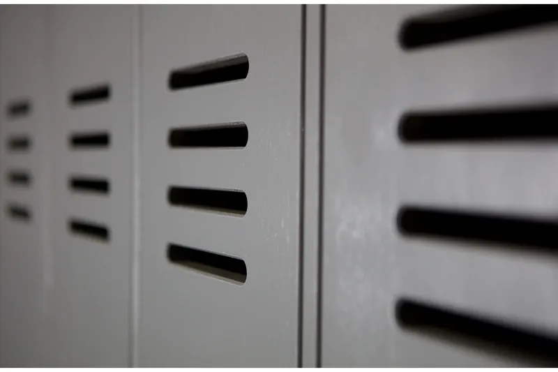 Stijn Förvaringsskåp 103x187x40 cm - Stålgrå Tall - Förvaring - Skåp - Förvaringsskåp - Omklädningsskåp