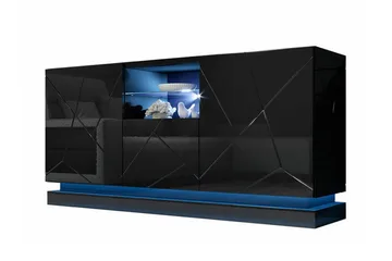 Strontian Highboard Scandinavian Choice Black - Förvaring - Skåp - Förvaringsskåp