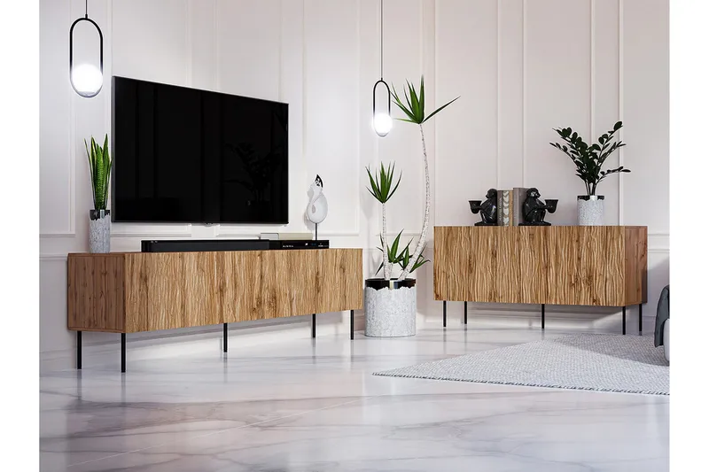 Strontian Highboard Scandinavian Choice Black - Förvaring - Skåp - Förvaringsskåp