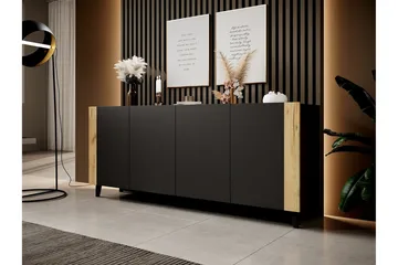 Strontian Highboard Scandinavian Choice Black - Förvaring - Skåp - Förvaringsskåp