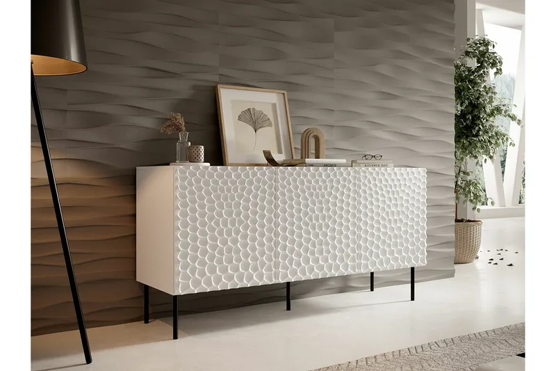 Strontian Highboard Scandinavian Choice White - Förvaring - Skåp - Förvaringsskåp