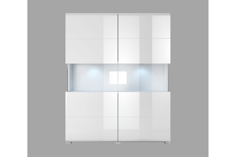 Toreno Highboard 39x122 cm - Vit - Förvaring - Skåp - Förvaringsskåp