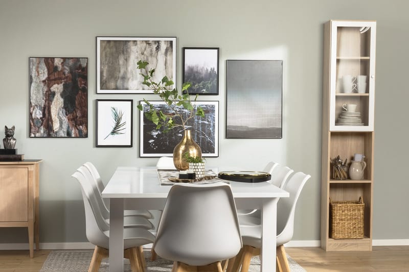 Trysil Skåp 41 cm - Ek/Vit - Förvaring - Skåp - Förvaringsskåp