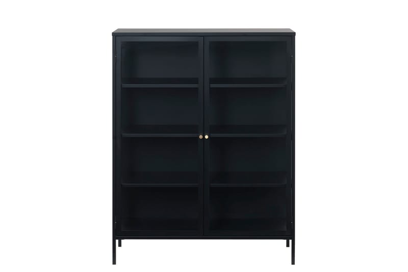 Umbri Highboard 110x140 cm - Svart - Förvaring - Skåp - Förvaringsskåp