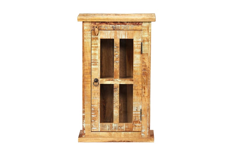Väggskåp massivt återvunnet trä 44x21x72 cm - Brun - Förvaring - Skåp - Förvaringsskåp