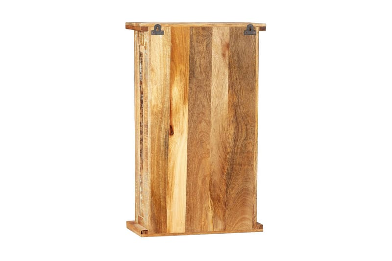 Väggskåp massivt återvunnet trä 44x21x72 cm - Brun - Förvaring - Skåp - Förvaringsskåp