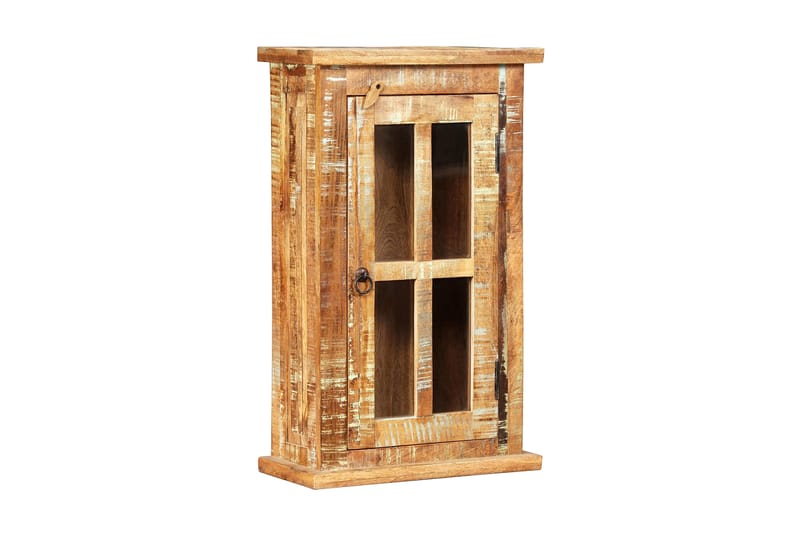 Väggskåp massivt återvunnet trä 44x21x72 cm - Brun - Förvaring - Skåp - Förvaringsskåp