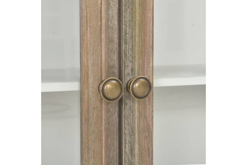 Väggskåp vit 49x22x59 cm massivt trä - Vit - Förvaring - Skåp - Förvaringsskåp