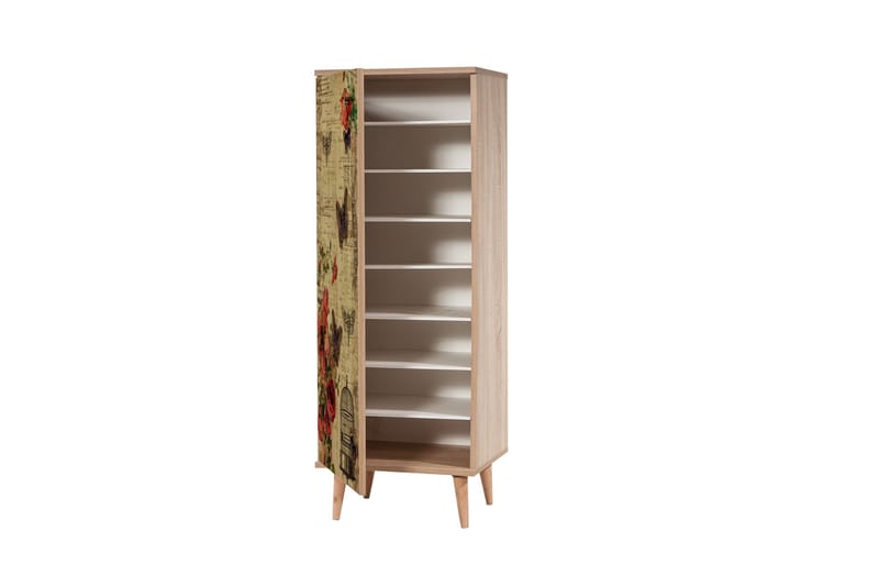 Vellavie Förvaringsskåp Vintage - Brun/Röd - Förvaring - Skåp - Förvaringsskåp
