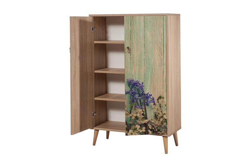 Vellavie Skåp 80 cm Körsbärsblom - Mönstrad - Förvaring - Skåp - Förvaringsskåp