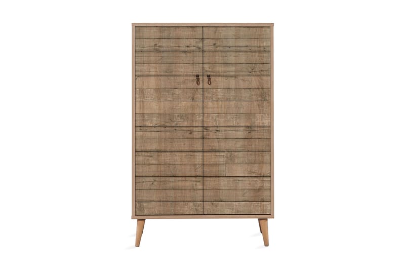 Vellavie Skåp 80 cm Träpanel - Brun - Förvaring - Skåp - Förvaringsskåp