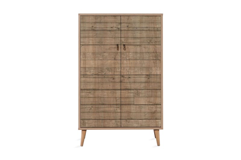 Vellavie Skåp 80 cm Träpanel - Brun - Förvaring - Skåp - Förvaringsskåp