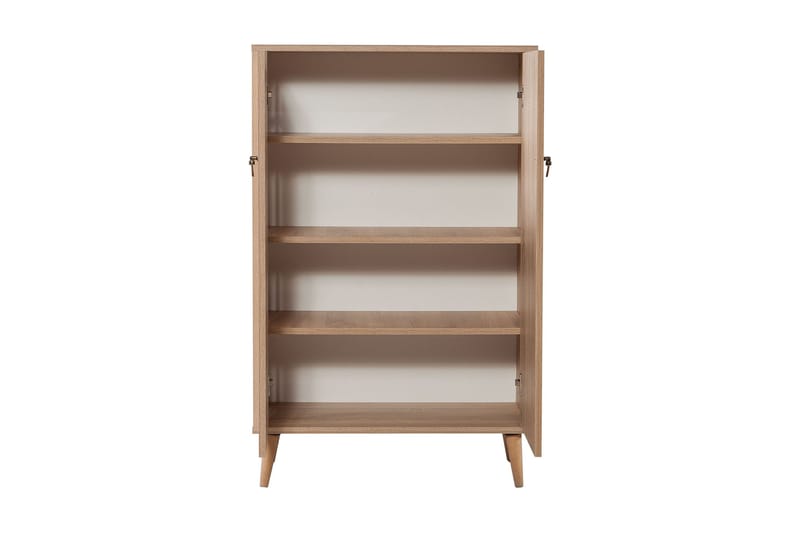 Vellavie Skåp 80 cm Vintage - Brun/Röd - Förvaring - Skåp - Förvaringsskåp