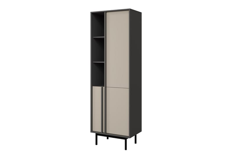 Farshian Highboard - Grå/Beige - Förvaring - Skåp - Förvaringsskåp