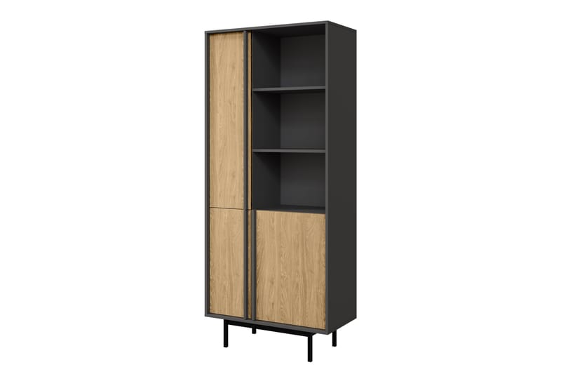 Farshian Highboard - Grå/Brun - Förvaring - Skåp - Förvaringsskåp