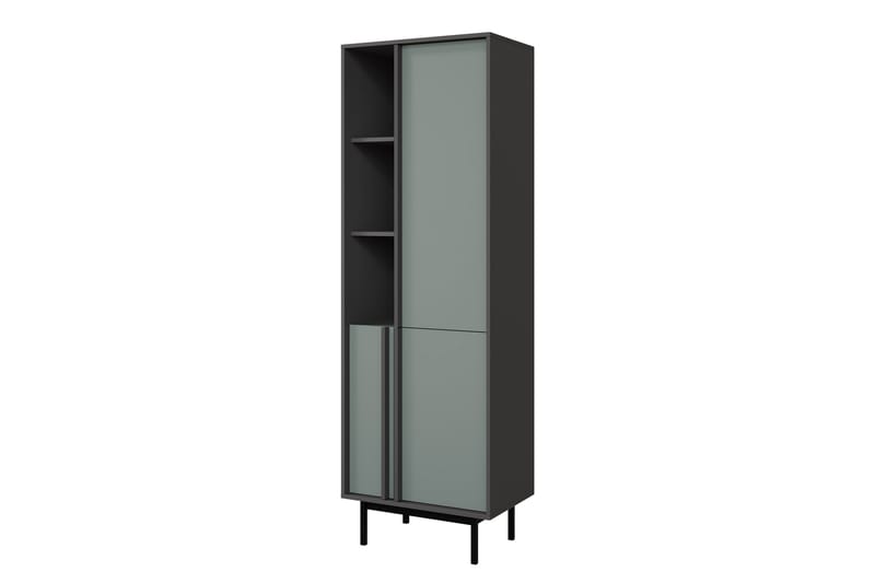 Farshian Highboard - Grå/Grön - Förvaring - Skåp - Förvaringsskåp