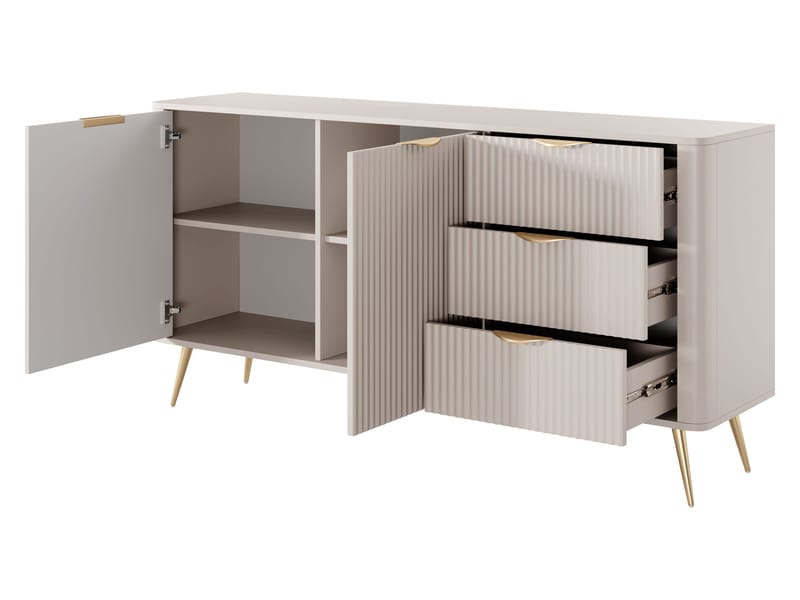 Forba Skänk 164 cm - vit - Förvaring - Skåp - Barskåp