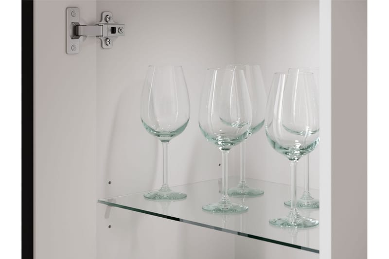 Gamal Highboard - Brun/Vit - Förvaring - Skåp - Förvaringsskåp