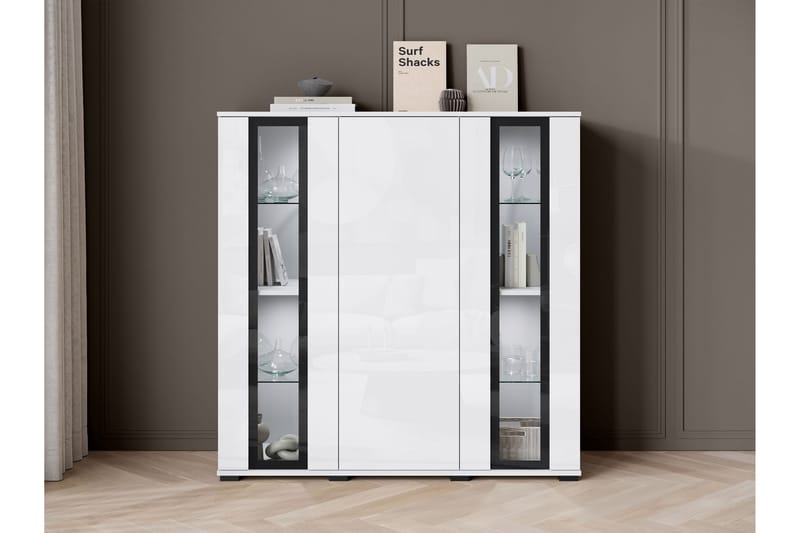 Gamal Highboard - Svart - Förvaring - Skåp - Förvaringsskåp
