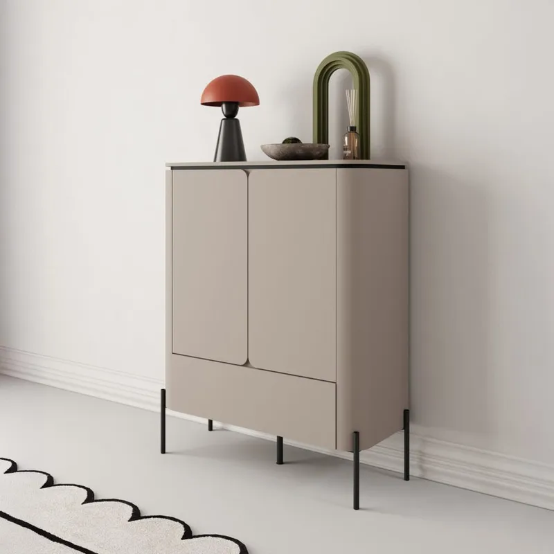 Högskåp Bello 2 Dörrar 1 Låda - Förvaring - Skåp - Förvaringsskåp