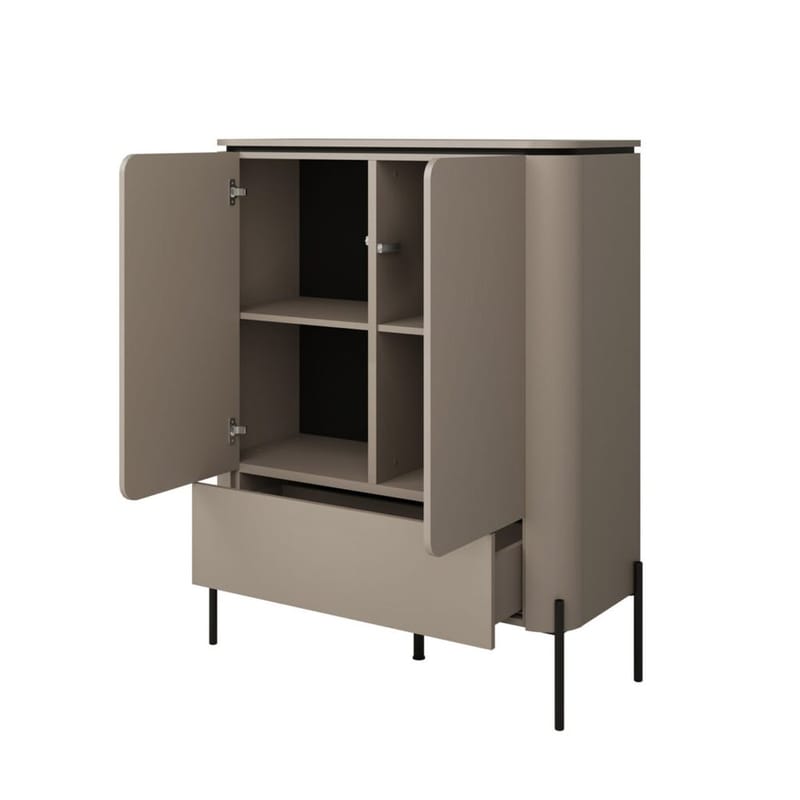 Högskåp Bello 2 Dörrar 1 Låda - Förvaring - Skåp - Förvaringsskåp