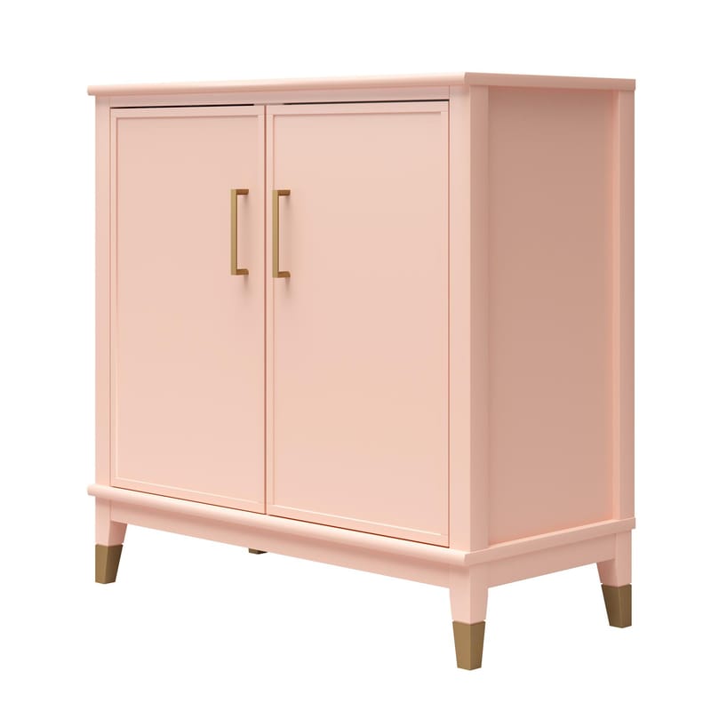 Högskåp Westerleigh Blekt Rosa - Blekt Rosa - Förvaring - Skåp - Förvaringsskåp