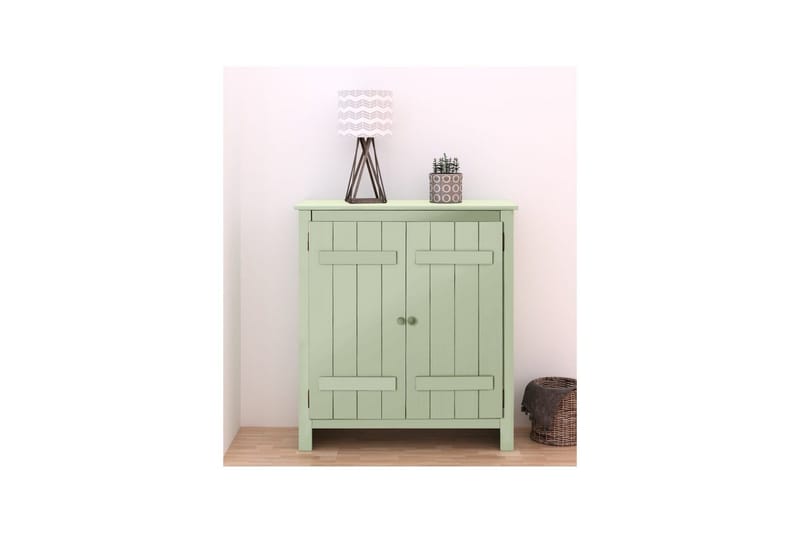 Hallskåp Bertram Grön - Grön - Förvaring - Skoförvaring - Skoskåp