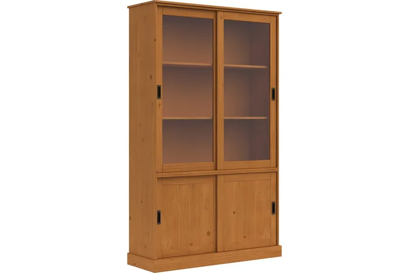 Harry Vitrinskåp 115x190 cm, Natur