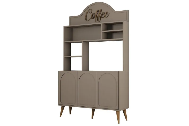 Kaffebarskåp Hazim Tre Atlas / Valnöt, Atlas / Valnöt