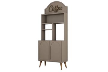 Kaffebarskåp Hazim Två Atlas / Valnöt