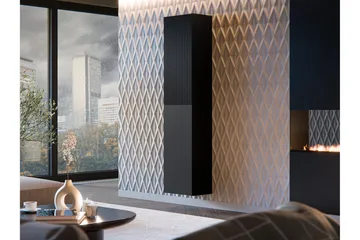 Kangana Highboard - Svart - Förvaring - Skåp - Förvaringsskåp