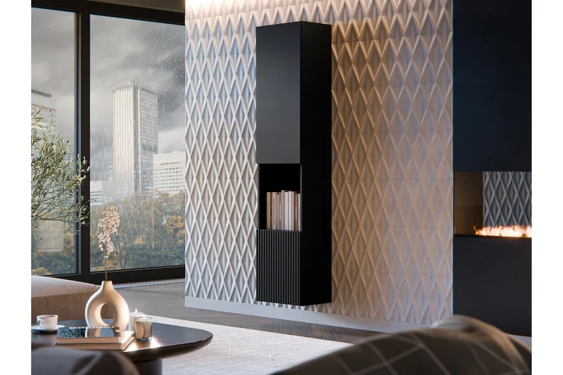 Kangana Highboard - Svart - Förvaring - Skåp - Förvaringsskåp